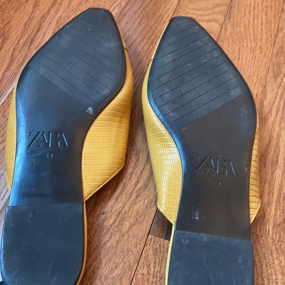Zara mustard mules - Picture 4 of 5